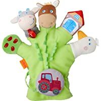 Los mejores  - HABA 304933 – Guante de Granja- Marionetas de Dedo Blandas con Motivos de Granja y Tractor para Perder Peso- Juguete…